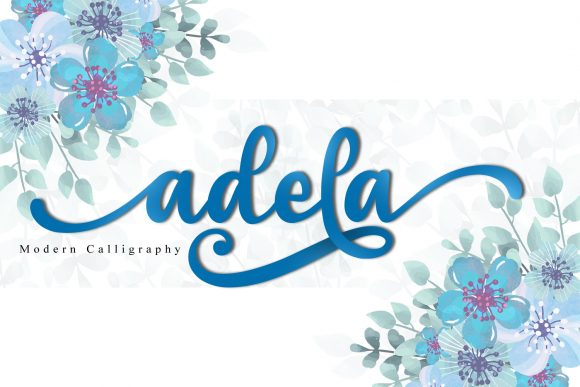 Adela: A Whimsical Script Font for Editorial Design