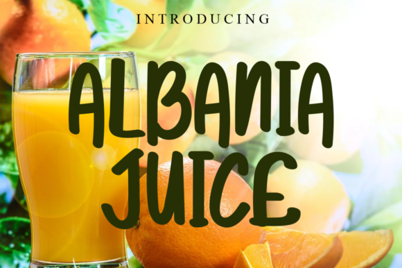 Albania Juice: A Handwritten Font for Modern Web Design