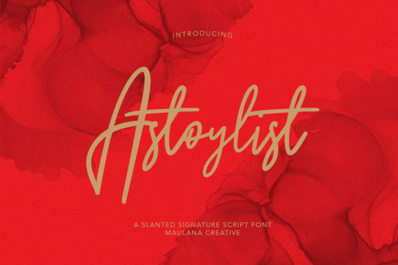 Astoylist: A Stylish Handwritten Font for Modern Branding Projects
