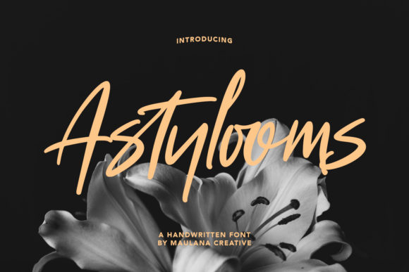 Astylooms: A Timeless Handwritten Font for Creative Digital Design