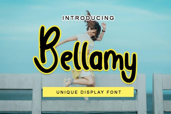 Bellamy: A Quirky Handwritten Font for Small Business Branding