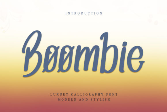 Boombie: A Premium Handwritten Font for Marketers
