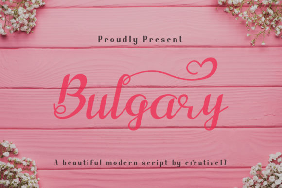 Bulgary: A Luxury Handwritten Font for Web Design