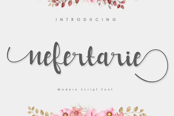 Elevating Editorial Design with the Nefertarie Script Font