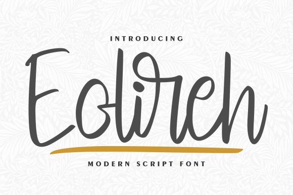Eolireh: A Handwritten Font for Modern Web Design
