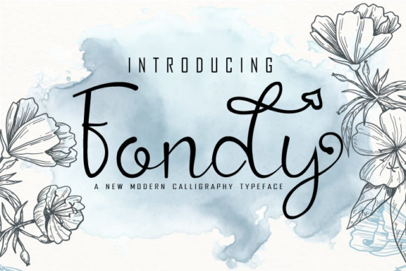 Fondy: A Light Handwritten Font That Adds Luxury to Brand Design