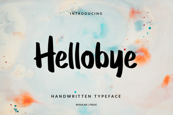 Hellobye: A Whimsical Script Font for Modern Web Design