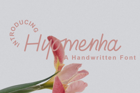 Hyomenha: A Handwritten Font That Brings Elegance to Every Maker’s Project