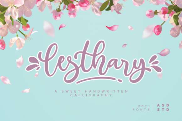 Lesthary: The Elegant Handwritten Font for Your Brand