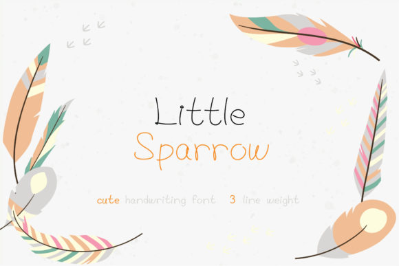 Little Sparrow: A Script Font for Campaigns
