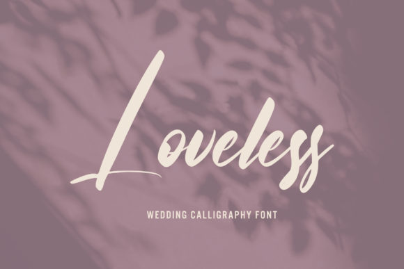 Loveless: A Luxury Handwritten Font for Editorial Design