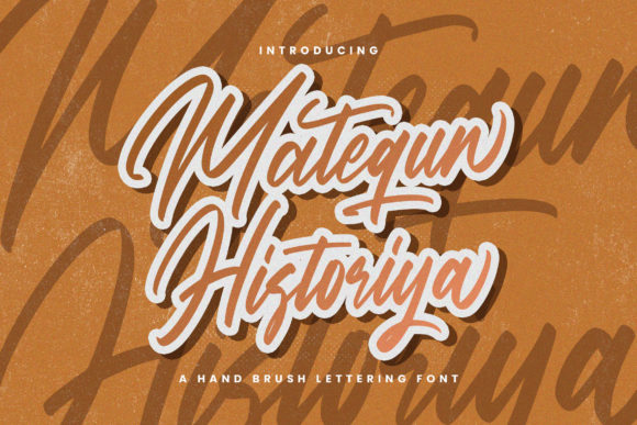 Matequn Historiya: A Handwritten Font That Elevates Maker Branding