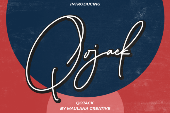 Qojack Signature Brush Font: The Perfect Script for Handmade Crafters and Product Designers