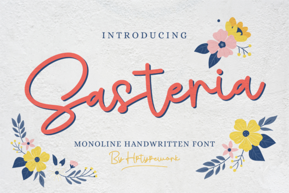 Sasteria: A Timeless Handwritten Font for Modern Web Design