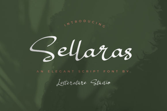 Sellaras: A Luxurious Handwritten Font for Web Designers