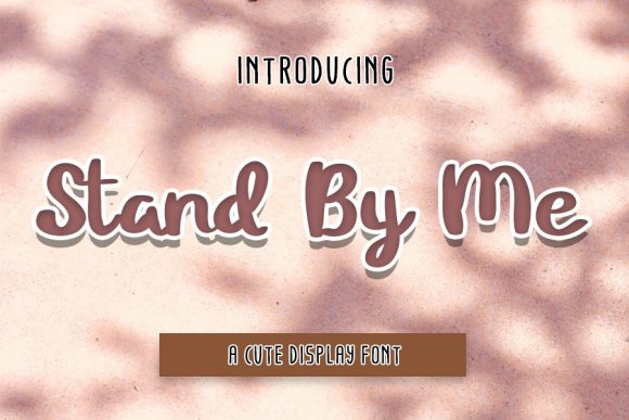 Stand by Me: A Festive Handwritten Font for Web Design