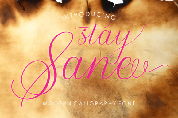 Stay Sane: A Handwritten Font That Elevates Real Business Branding