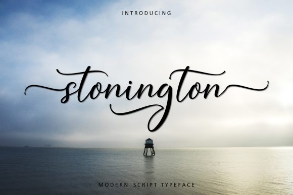 Stonington: A Designer’s Take on This Script Amp Typeface