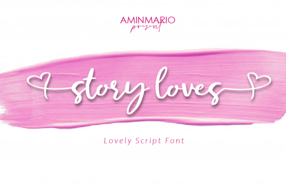Story Loves: A Sweet Handwritten Font for Business Branding