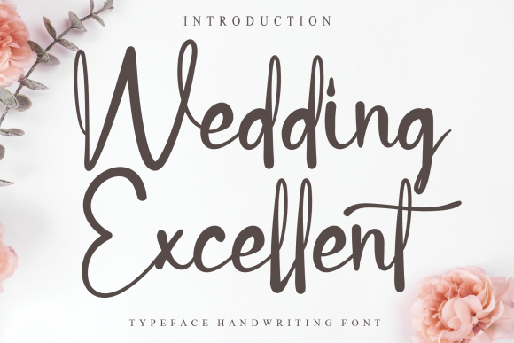 Wedding Excellent: A Script Font That Elevates Small Business Branding